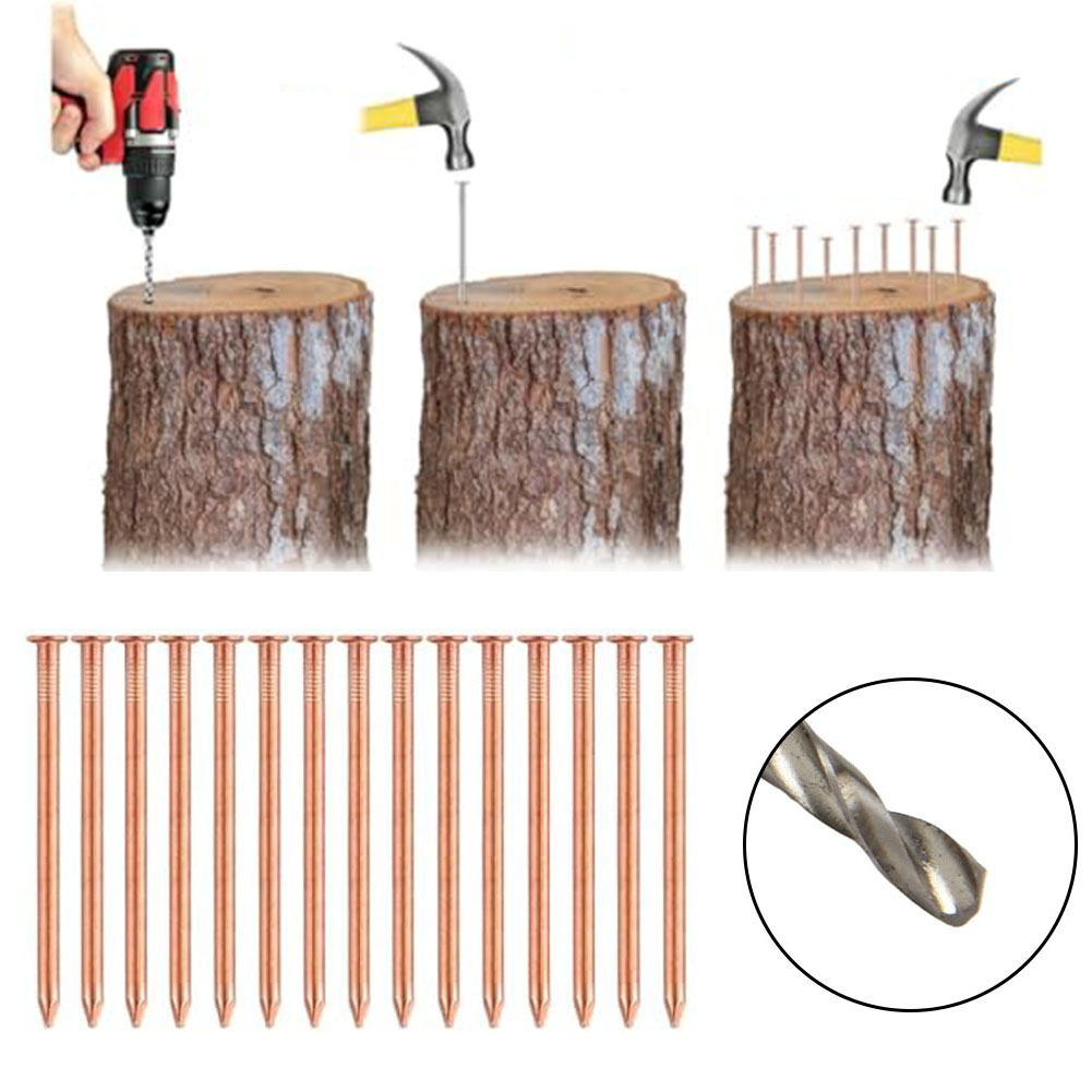 Gardening Tools Target - 2-дюймовые твердые медные гвозди для пней