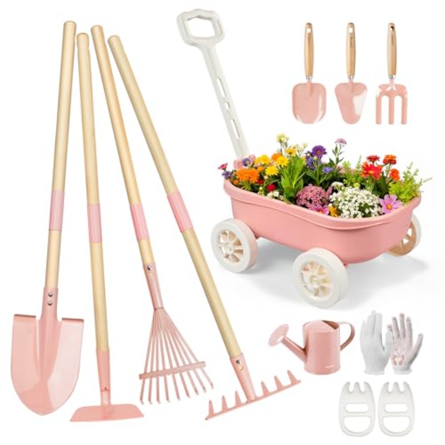 Gardening Tools In Japan - Набор для садоводства с тачкой, 11