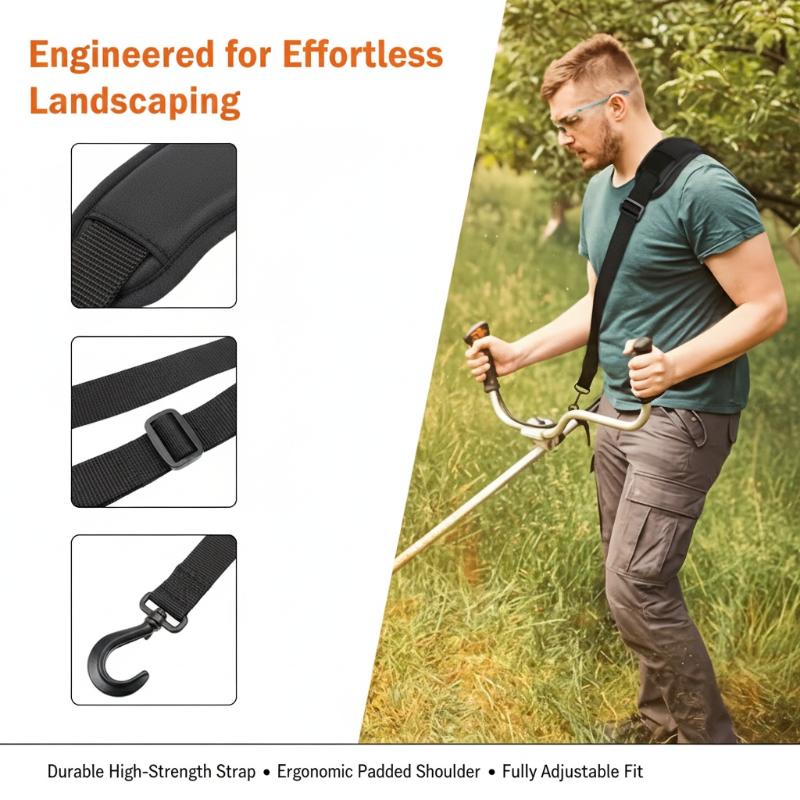 Gardening Hand Tools Yard - Многофункциональный регулируемый плечевой ремень-нагрудник для кустореза