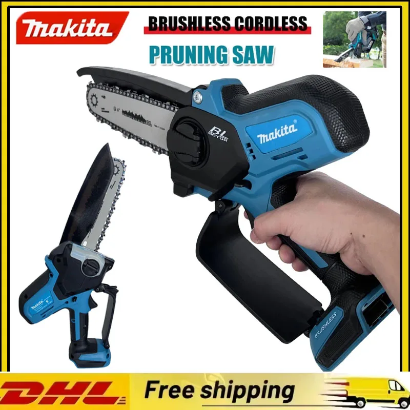 Gardening Tools Battery Powered - Мини-электрическая пила Makita, садовые электроинструменты, электрическая