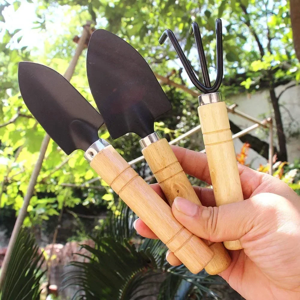 Gardening Tools Wholesale - Набор из 3 мини-инструментов для садоводства: