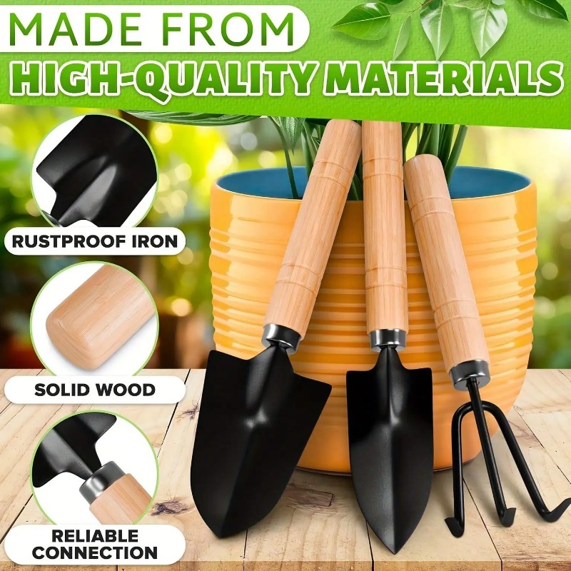 Gardening Tools Wholesale - Набор из 3 мини-инструментов для садоводства