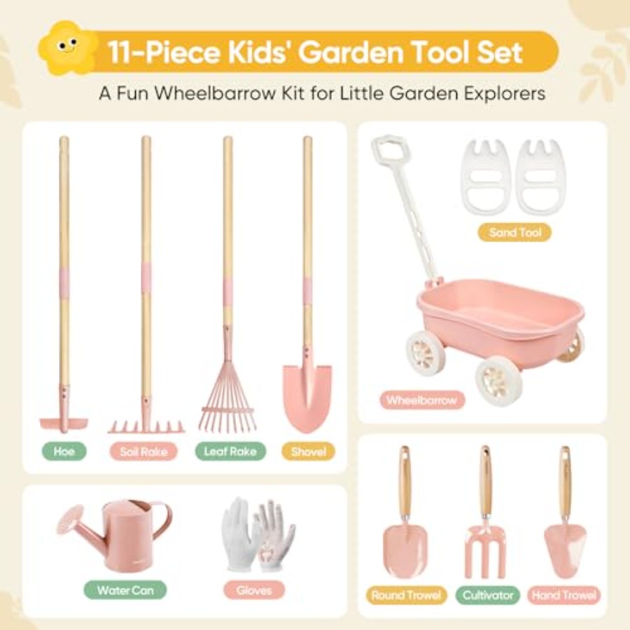 Набор для садоводства с тачкой – обзор и цена Gardening Tools In Japan