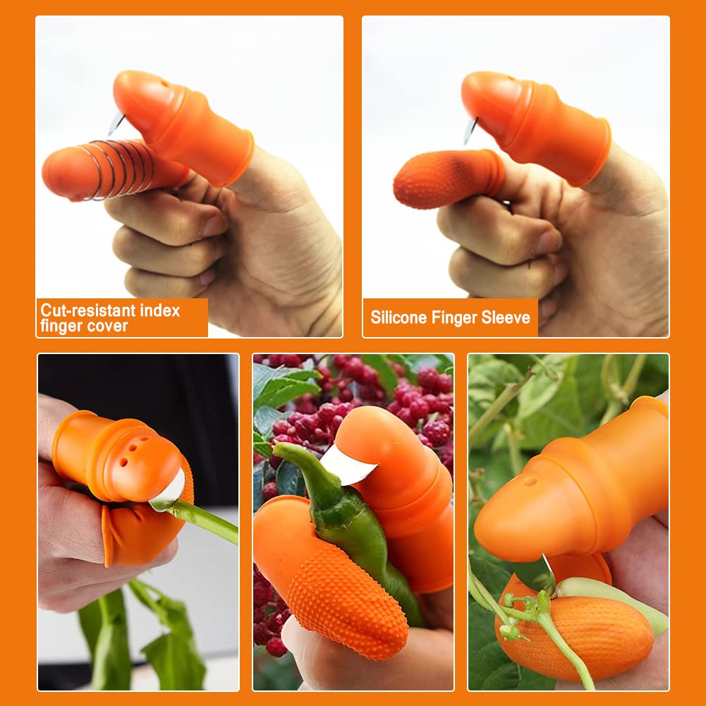 Силиконовый защитный напальчни – обзор и цена Harvest Knife Garden