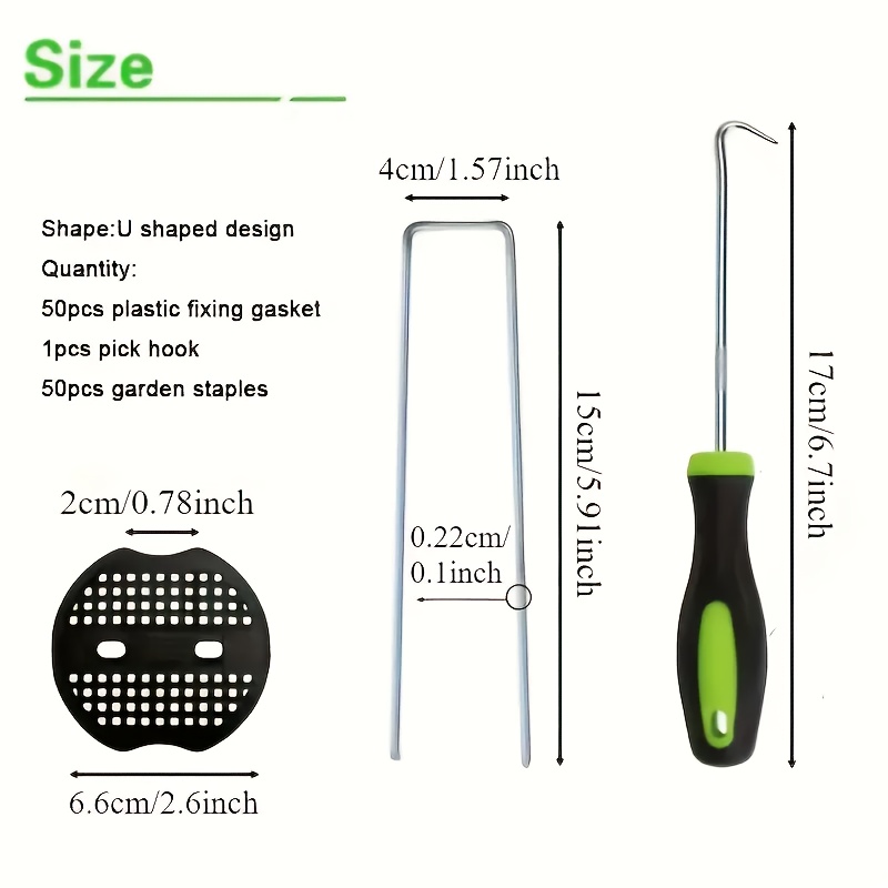 Набор садовых кольев из 101 шт – обзор и цена Gardening Tools Set