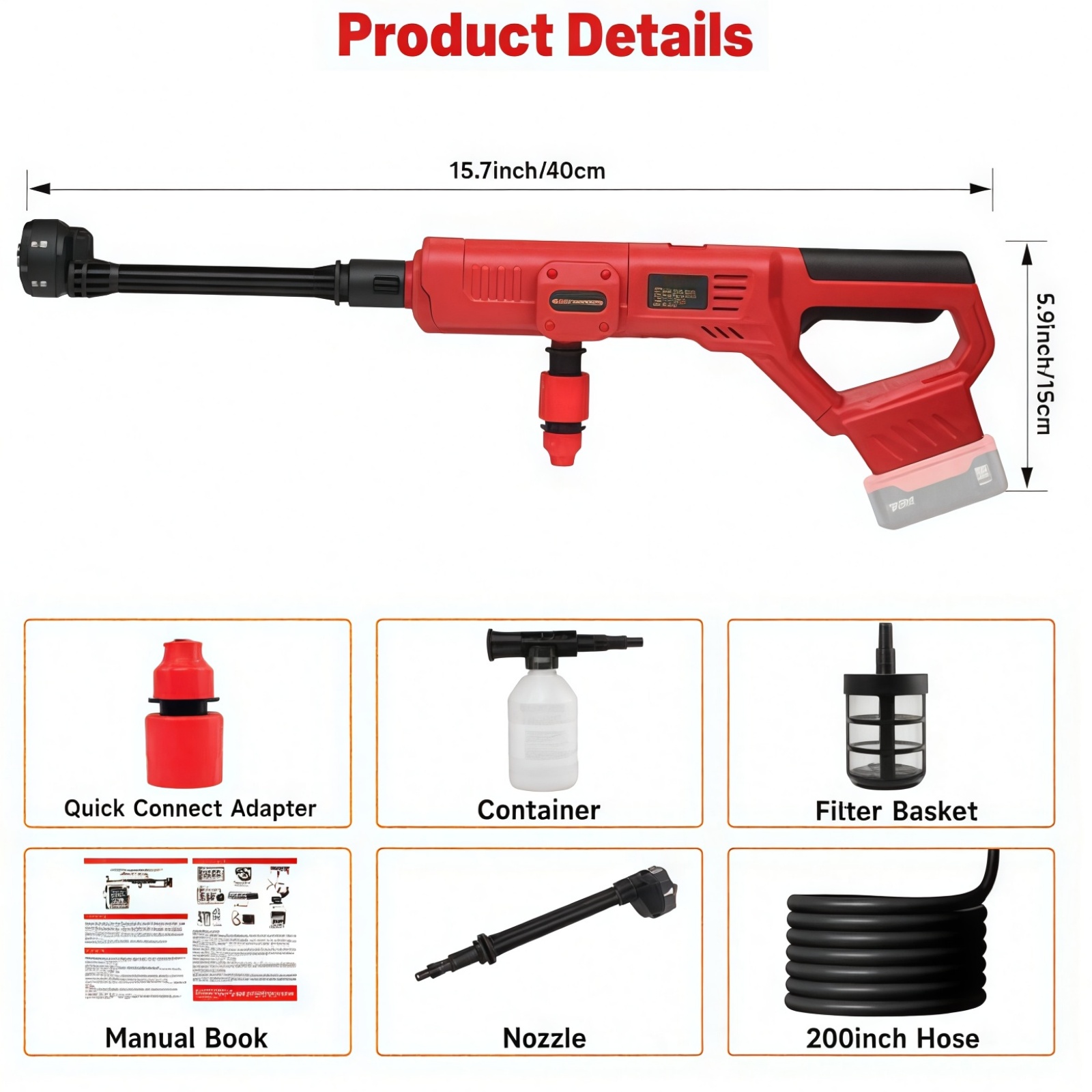 Беспроводная мойка высокого да – обзор и цена Gardening Tools Battery Powered