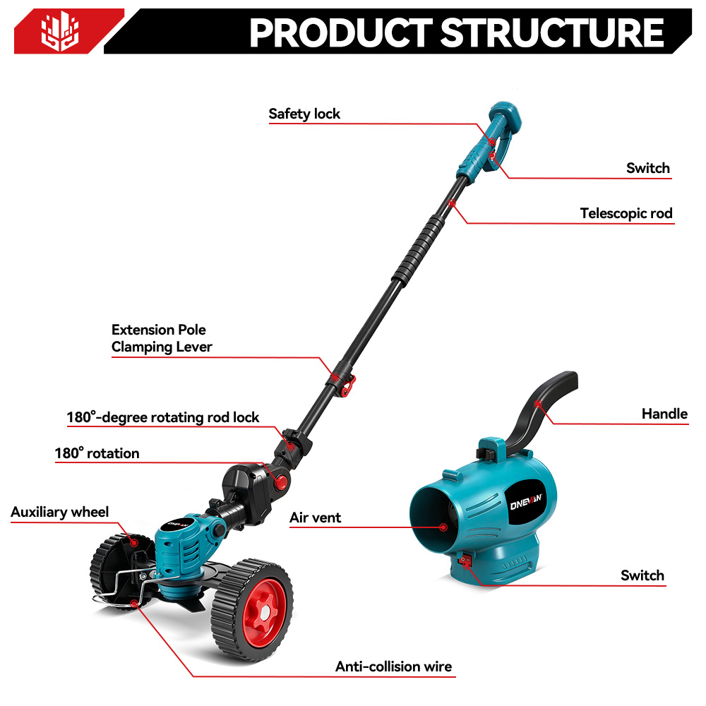 Электрическая газонокосилка-во – обзор и цена Gardening Tools Battery Powered