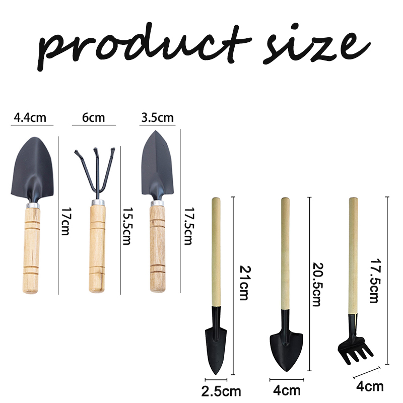 Набор из 3 мини-инструментов д – обзор и цена Gardening Tools Set