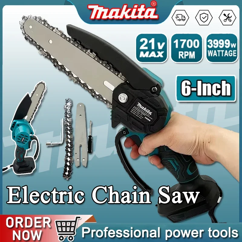 Электрическая цепная пила Maki – обзор и цена Gardening Tools Battery Powered