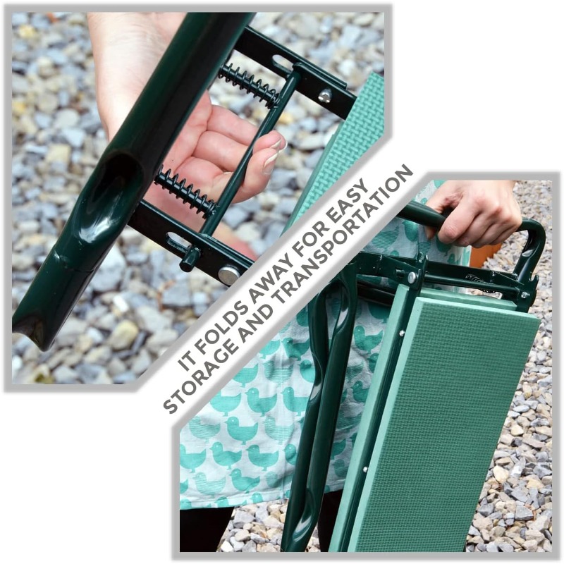 Складной садовый стул-табурет  – обзор и цена Garden Kneeling Pad