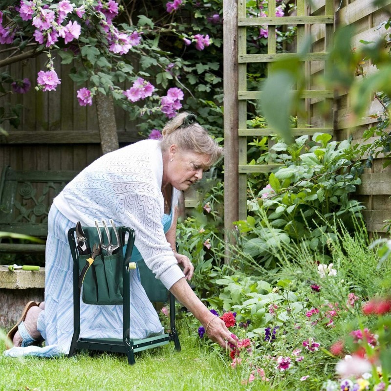 Складной садовый стул-табурет  – обзор и цена Garden Kneeling Pad