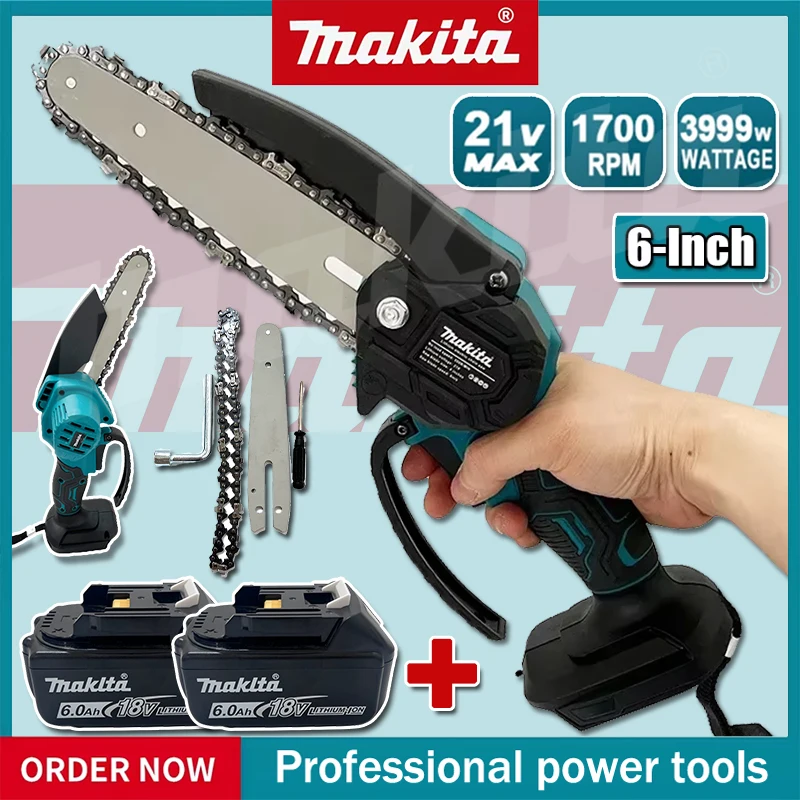 Электрическая цепная пила Maki – обзор и цена Gardening Tools Battery Powered